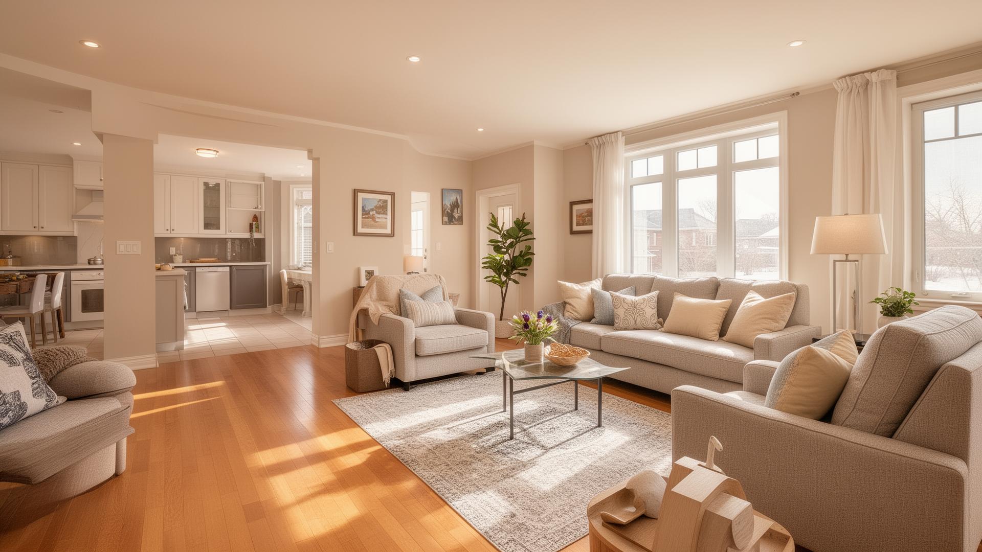 Scarborough home interior — living space ready for professional standard house cleaning