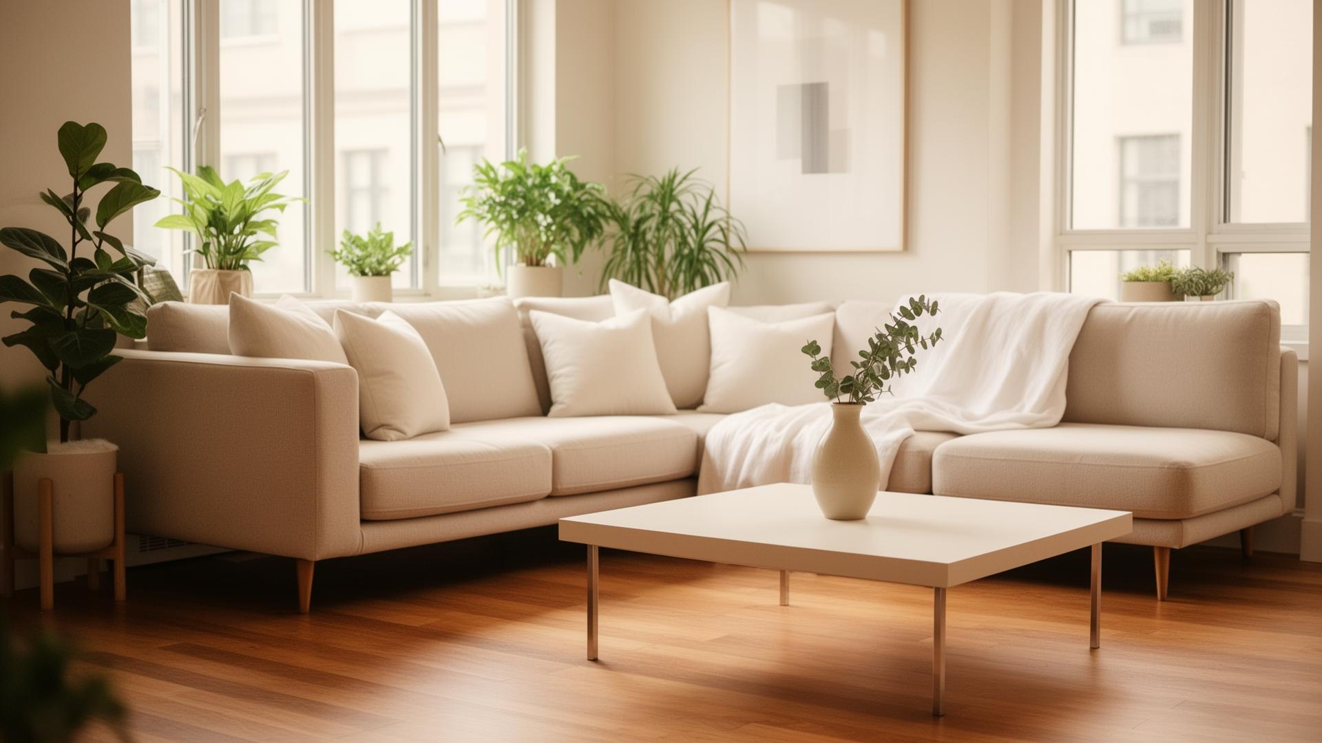 Bright, freshly cleaned Toronto home interior — Houmse cleaning service